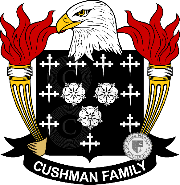 Coat of arms of family Cushman