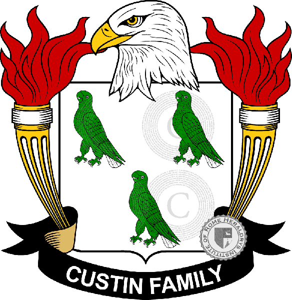 Wappen der Familie Custin