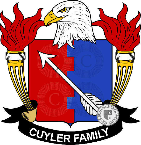Coat of arms of family Cuyler