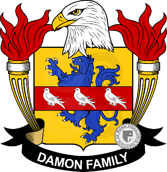 Escudo de la familia Damon