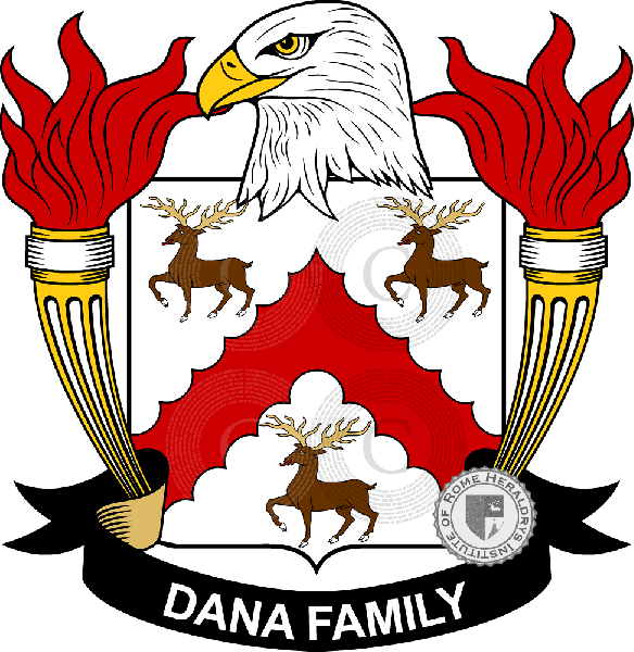 Escudo de la familia Dana