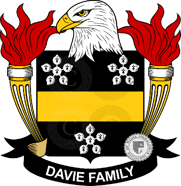 Brasão da família Davie