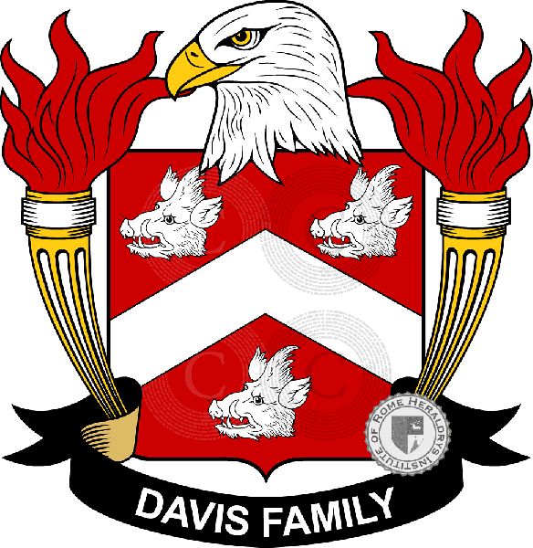 Escudo de la familia Davis II