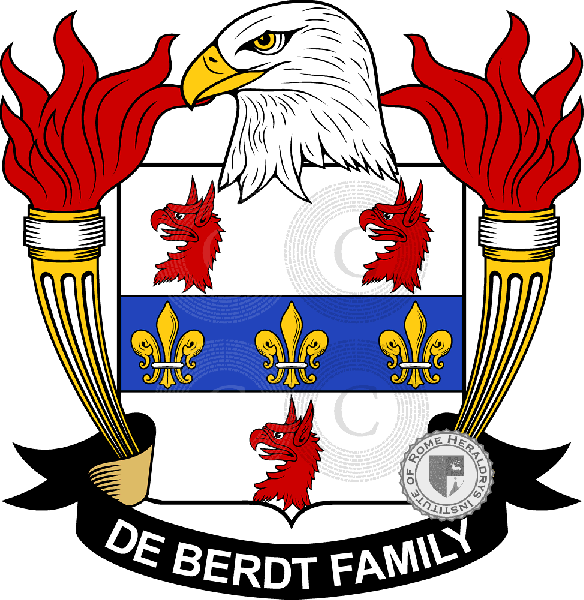 Escudo de la familia De Berdt