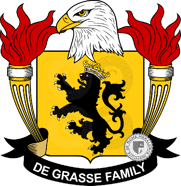 Brasão da família De Grasse