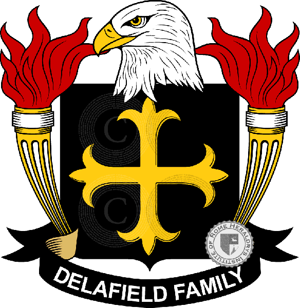 Coat of arms of family Delafield
