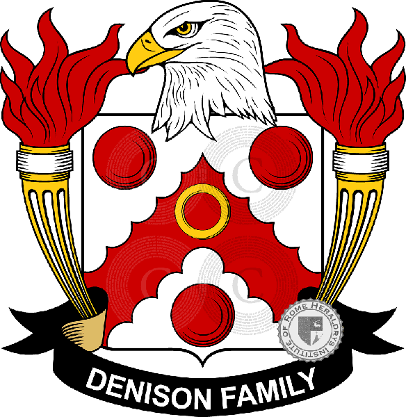Coat of arms of family Denison