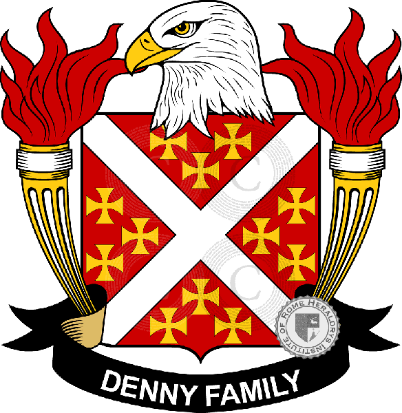 Brasão da família Denny