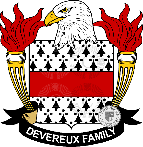 Brasão da família Devereux