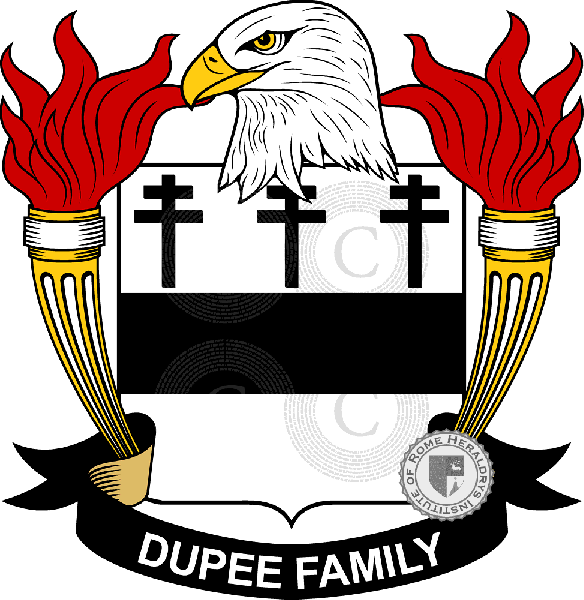 Coat of arms of family Dupee