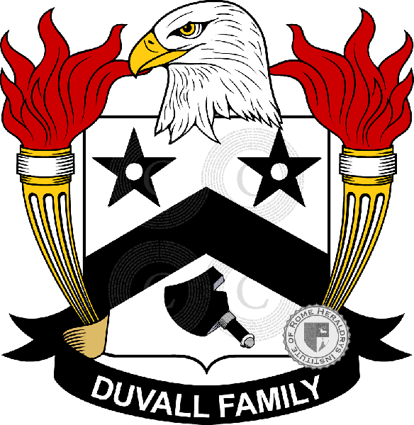 Escudo de la familia Duvall