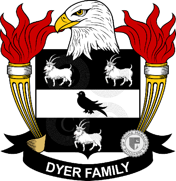 Brasão da família Dyer