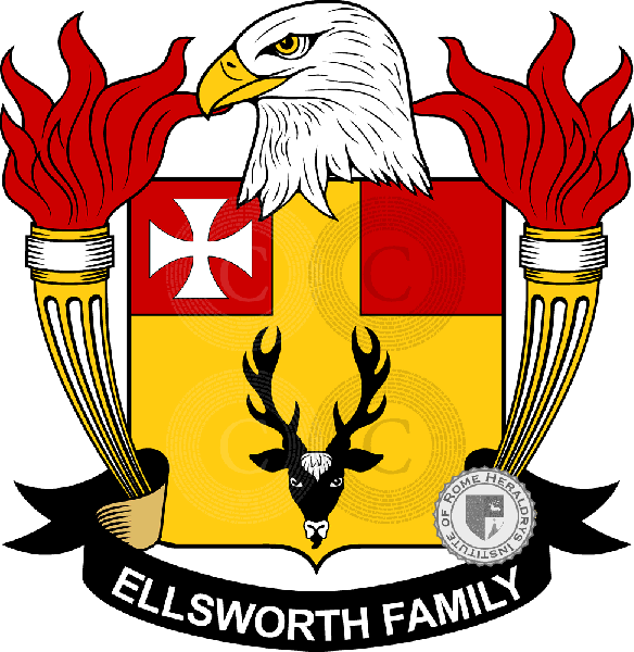 Coat of arms of family Ellsworth