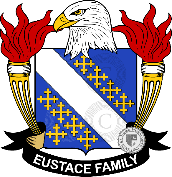 Coat of arms of family Eustace