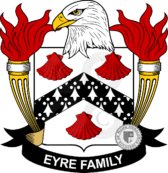 Coat of arms of family Eyre