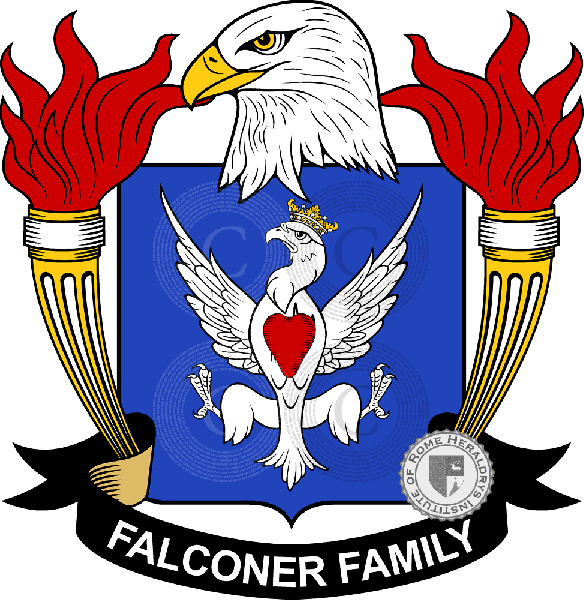 Wappen der Familie Falconer