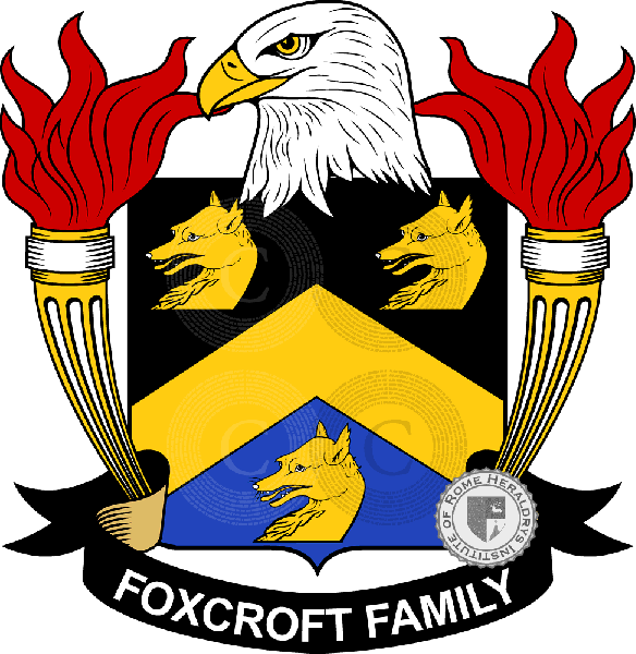 Brasão da família Foxcroft