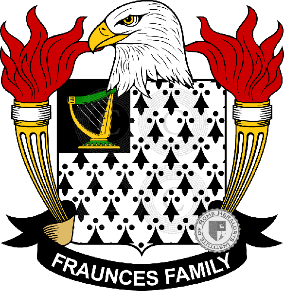 Coat of arms of family Fraunces