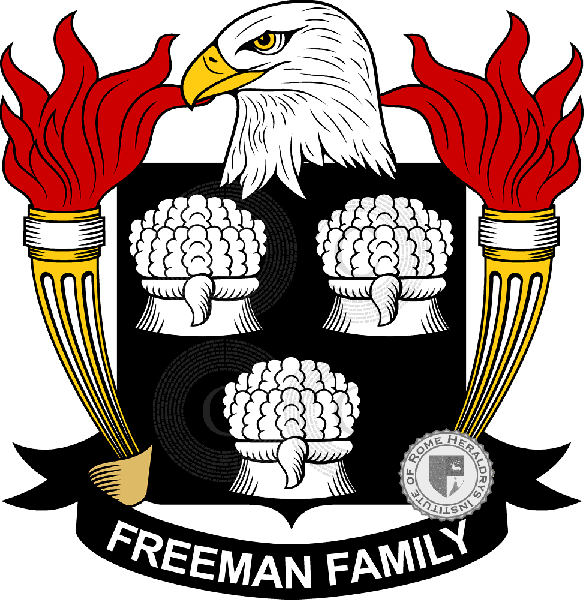 Escudo de la familia Freeman