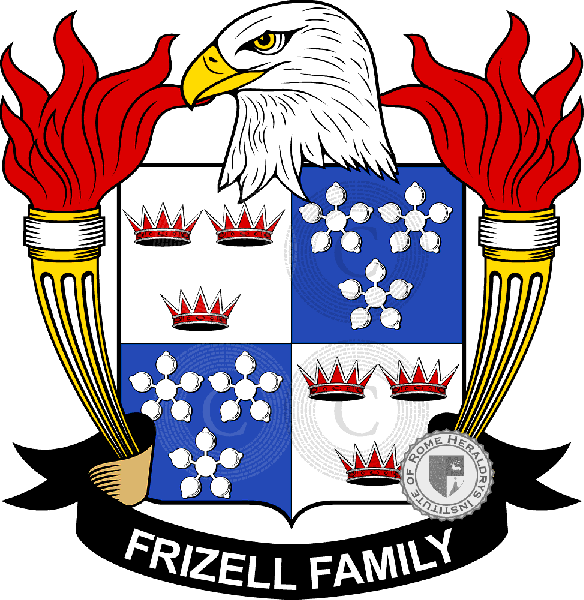 Escudo de la familia Frizell