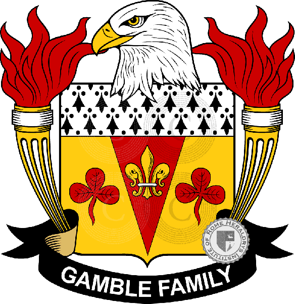 Escudo de la familia Gamble