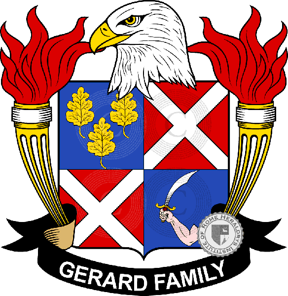 Coat of arms of family Gerard