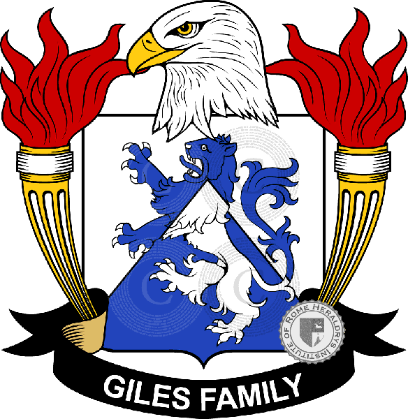 Coat of arms of family Giles