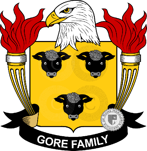 Stemma della famiglia Gore