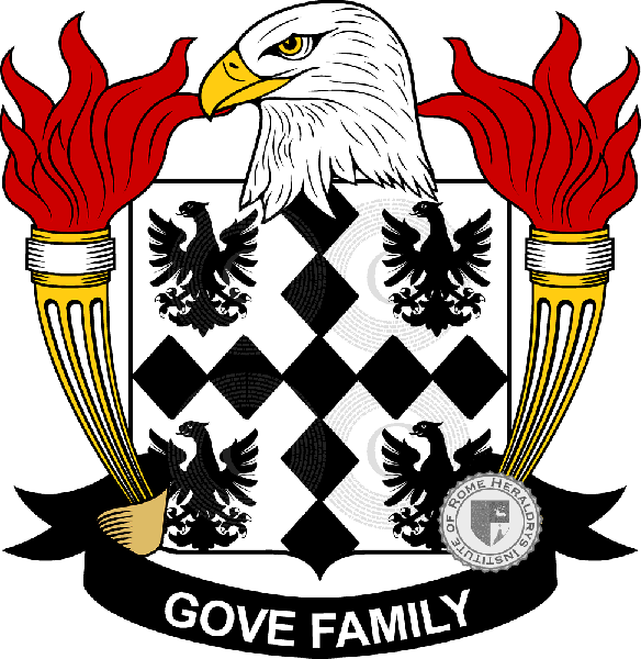 Coat of arms of family Gove