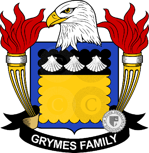 Brasão da família Grymes