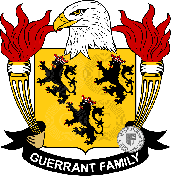 Coat of arms of family Guerrant
