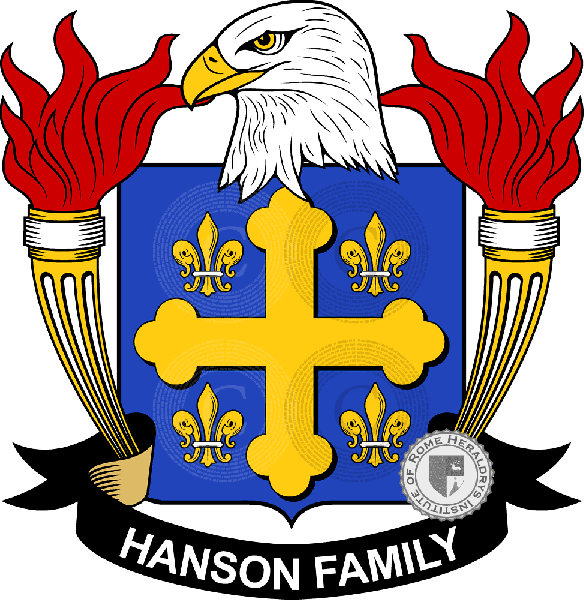 Brasão da família Hanson