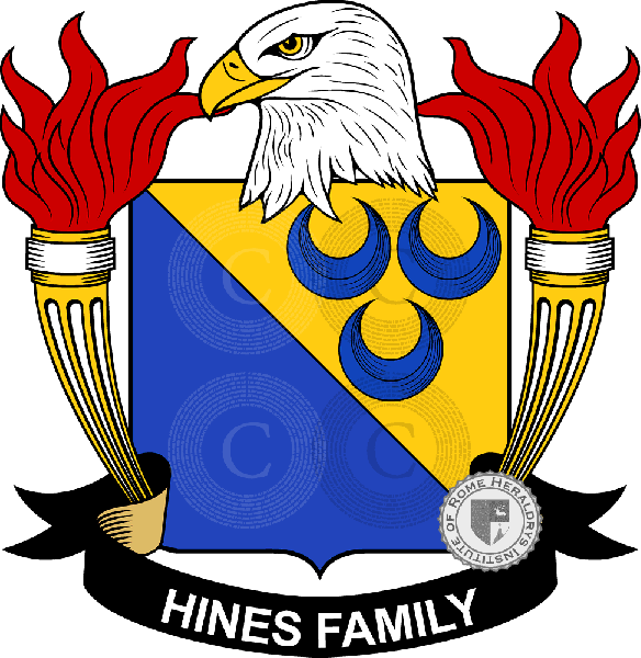 Brasão da família Hines