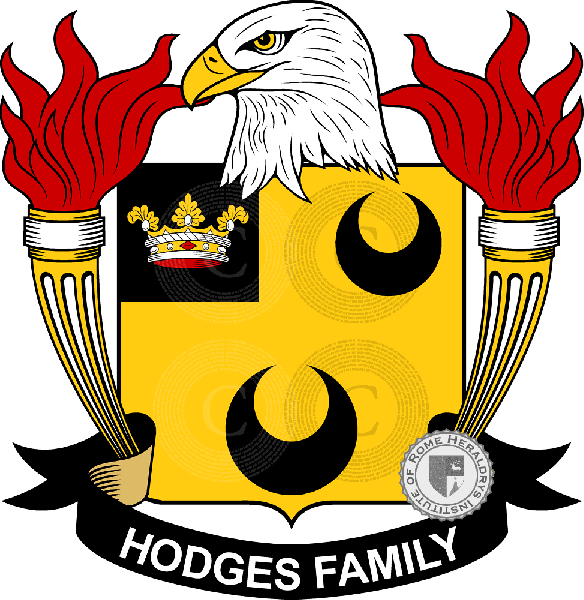 Escudo de la familia Hodges