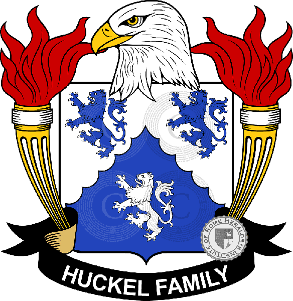 Coat of arms of family Huckel