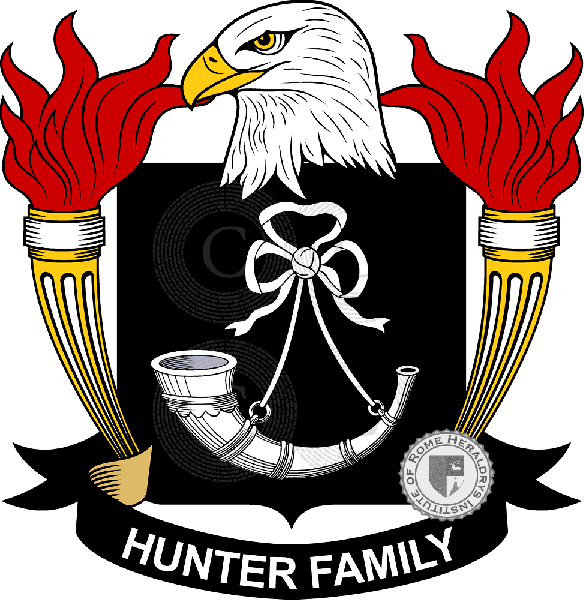 Brasão da família Hunter