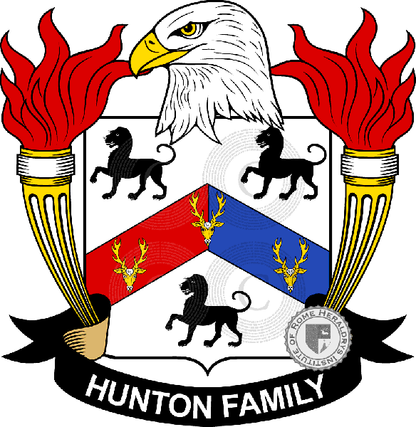 Escudo de la familia Hunton