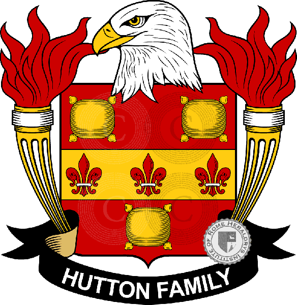 Escudo de la familia Hutton