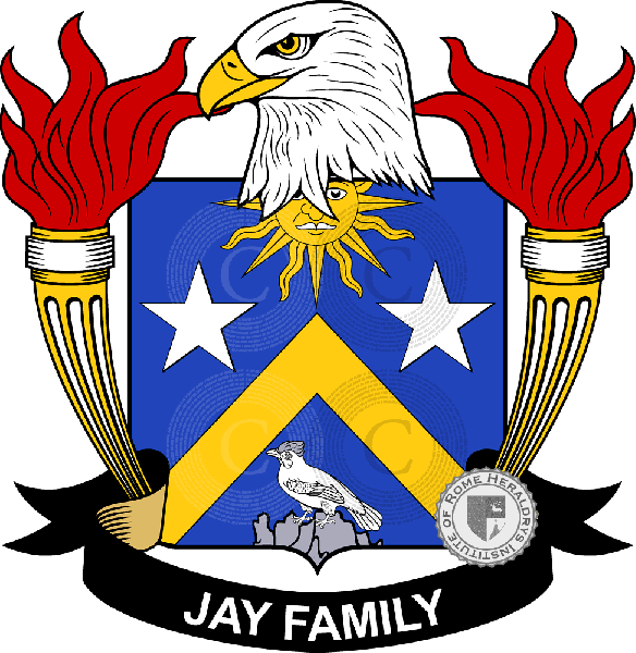 Coat of arms of family Jay