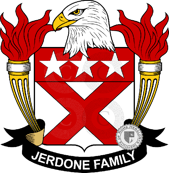 Coat of arms of family Jerdone