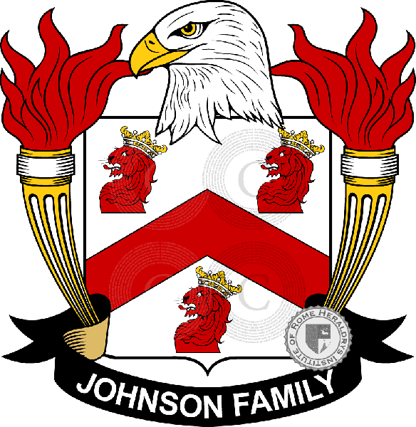 Coat of arms of family Johnson