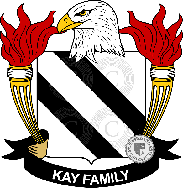 Coat of arms of family Kay
