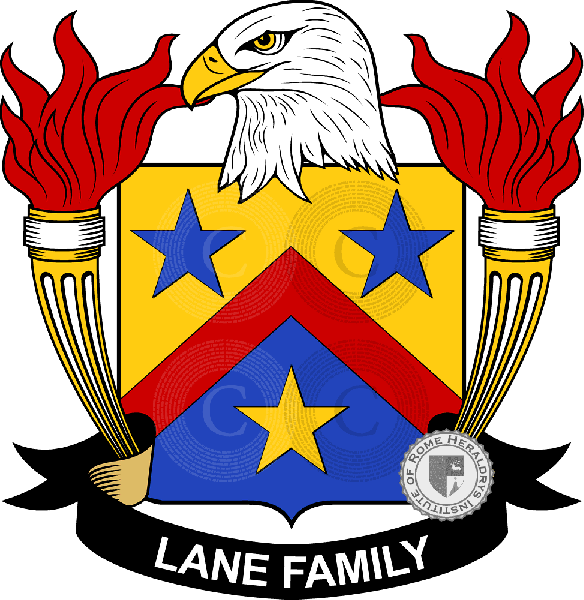 Escudo de la familia Lane