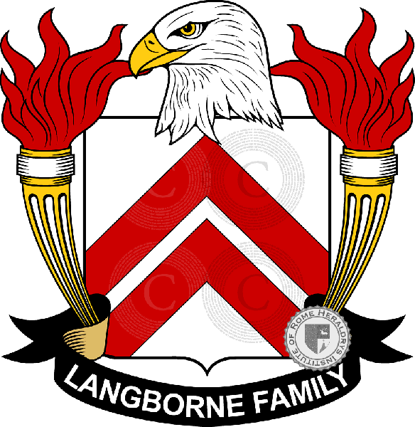 Brasão da família Langborne