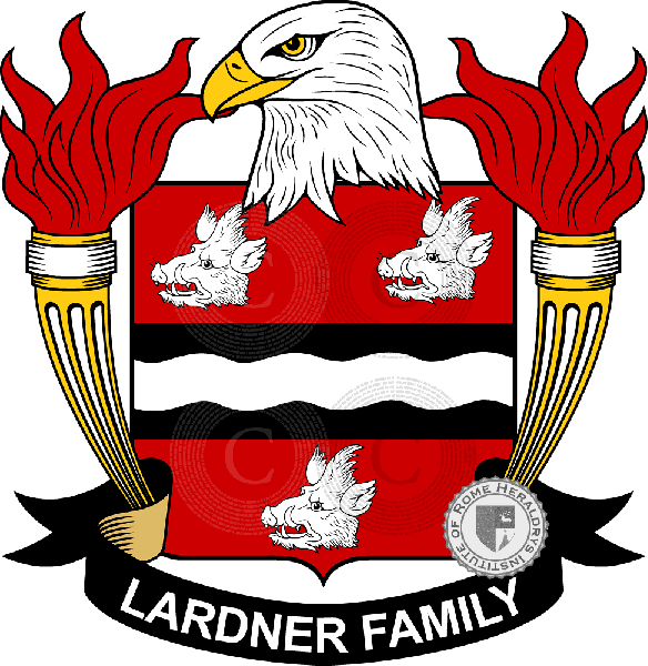 Wappen der Familie Lardner
