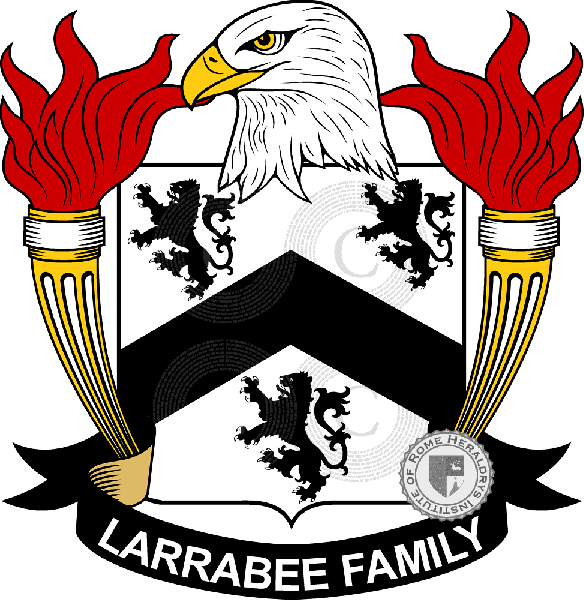 Coat of arms of family Larrabee