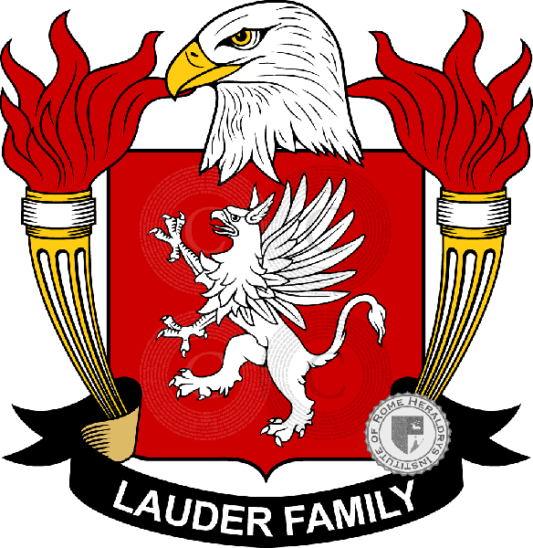 Coat of arms of family Lauder