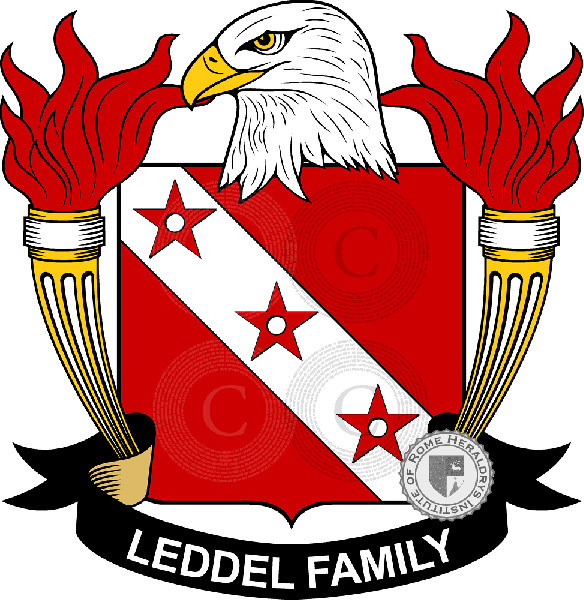 Brasão da família Leddel