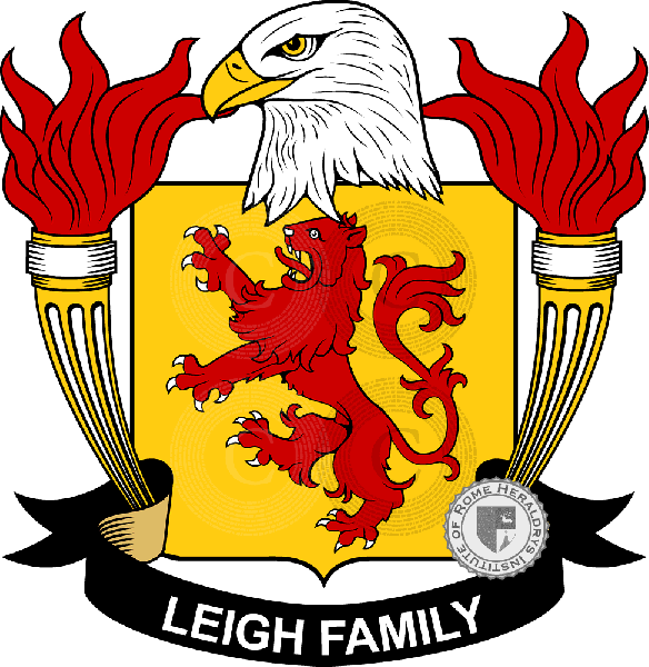 Coat of arms of family Leigh