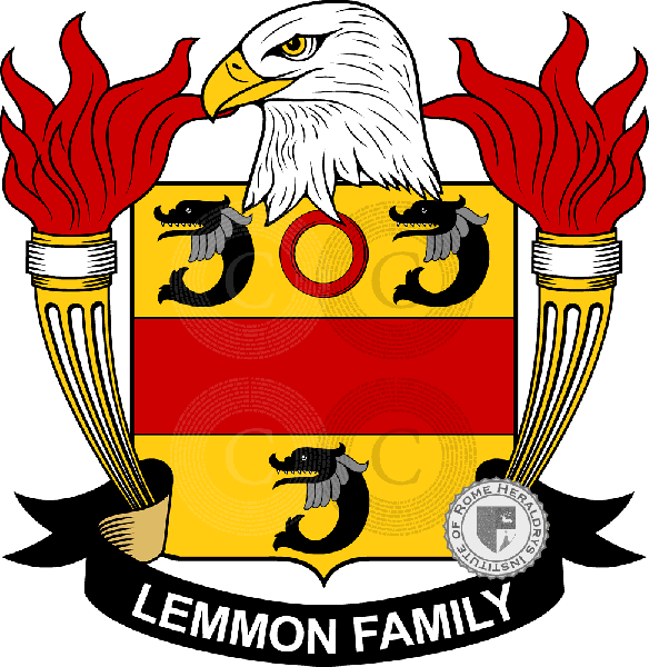 Coat of arms of family Lemmon